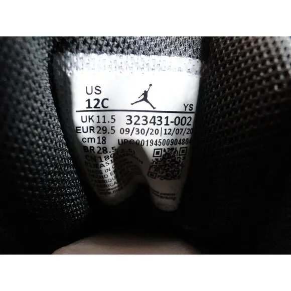 Nike Kid's Air Jordan 6 Rings Shoes Black Arctic Punch Pink 323431-002 Youth 12C - Picture 6 of 7